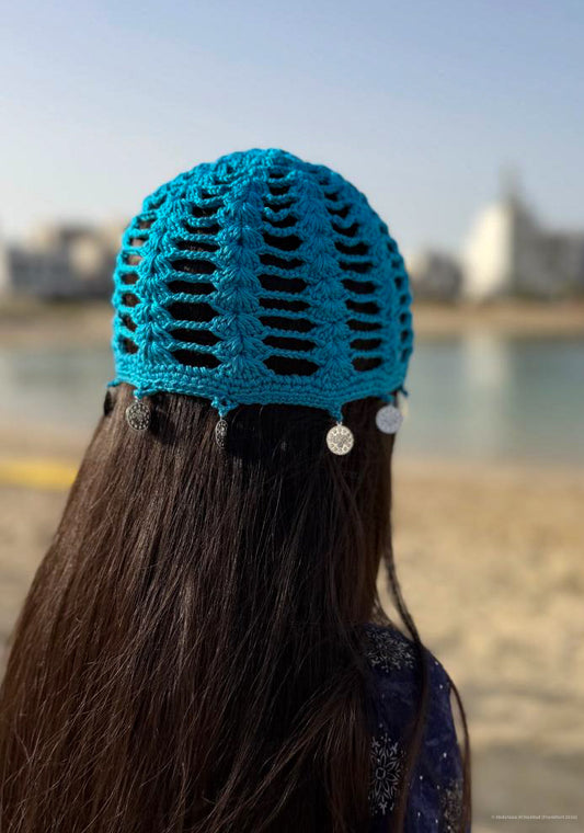 Blue hat