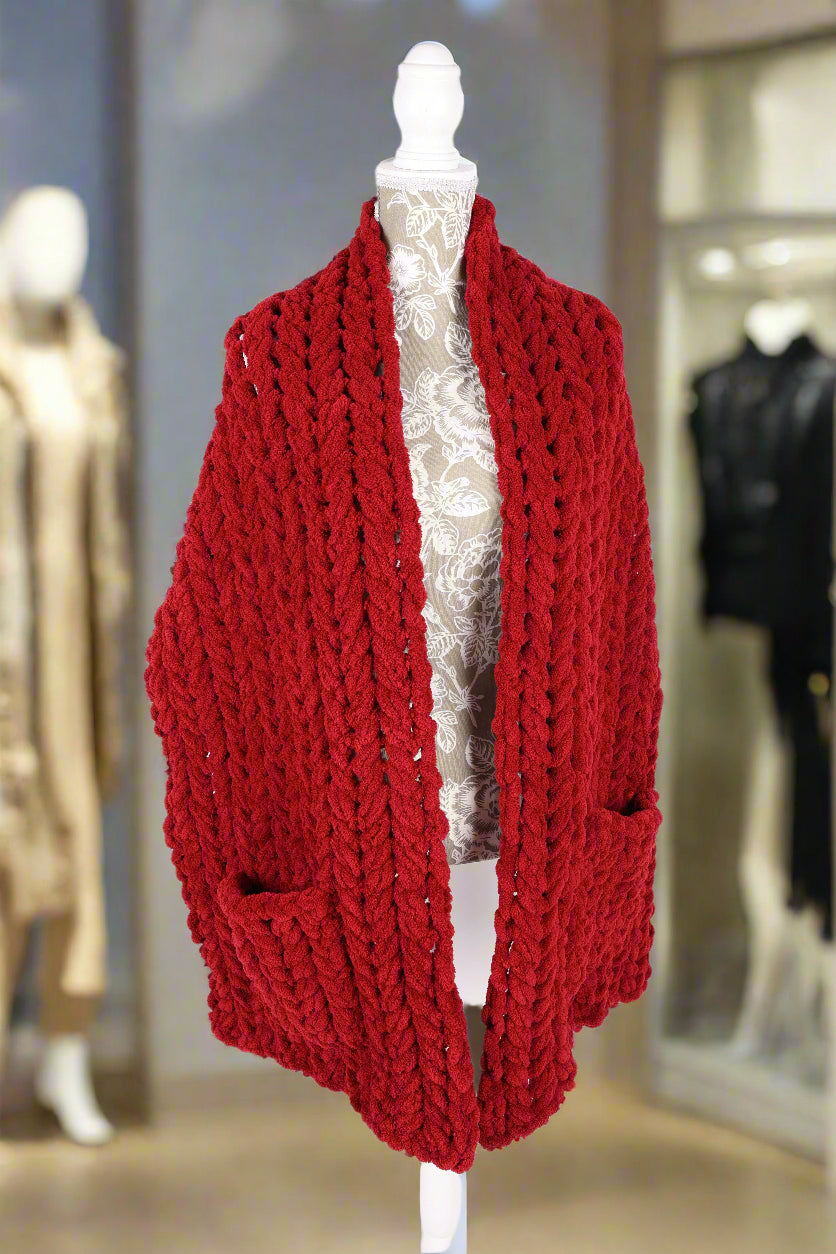 twisted Bloody shawl