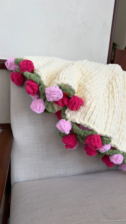 Mix of pink shawl