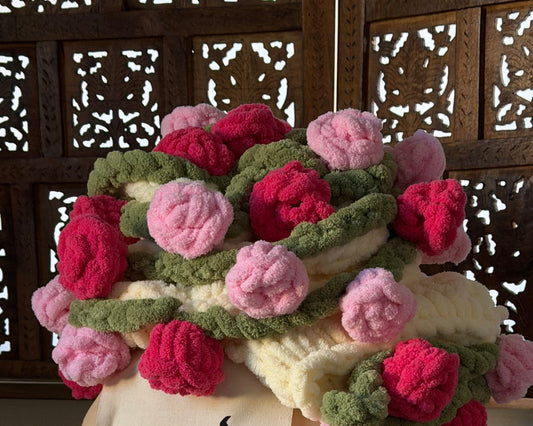 Mix of pink shawl